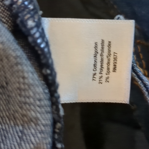 ST. JOHN'S BAY Petite Stretch Jean Skort - 4P - Picture 5 of 6